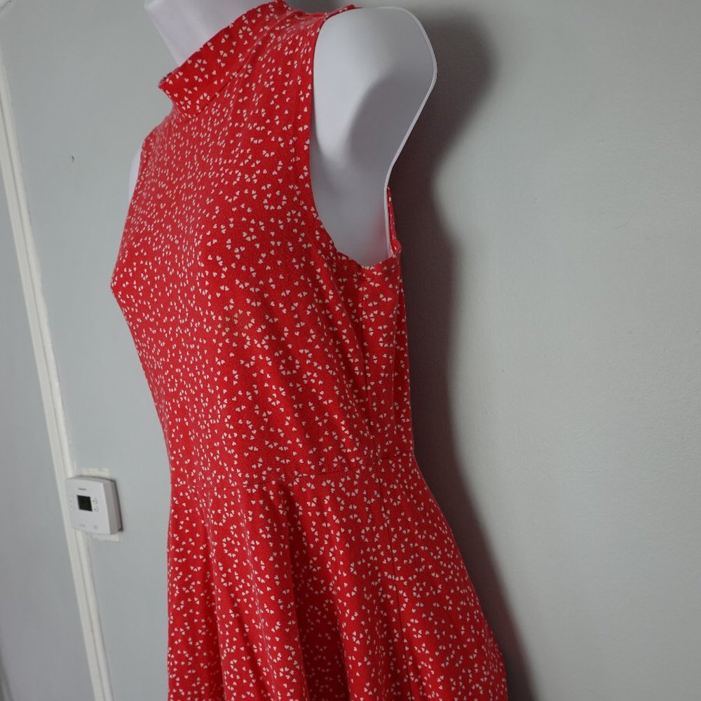 Kimchi Blue Fit&Flare Red Heart Mini Skater Dress
